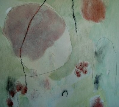 Untitled 053 Jane Deering Gallery Juni Van Dyke Mixed media on panel