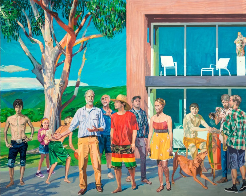 Pacific Jane Deering Gallery Selected works by California artists Oil on canvas