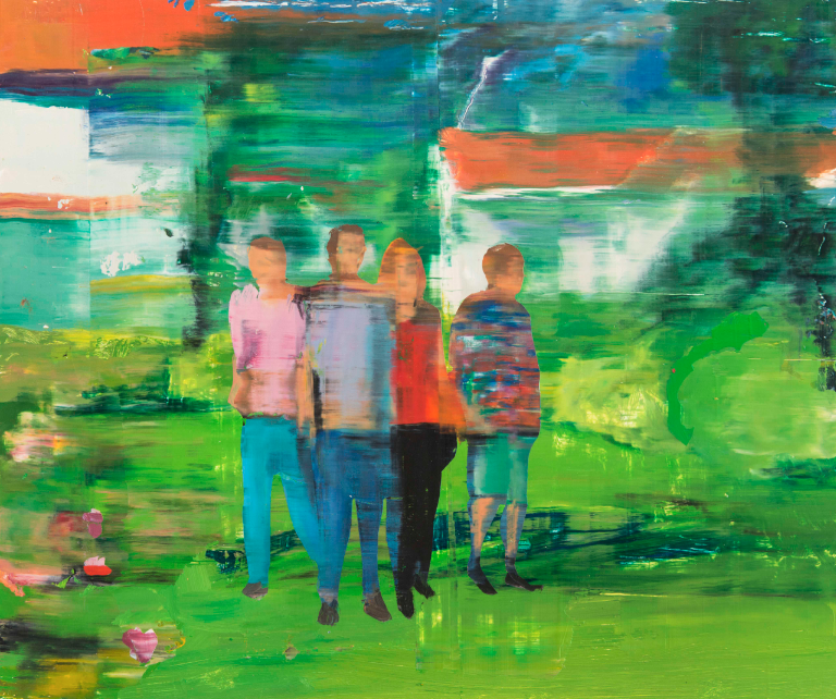 Rose Garden, Approaching Storm Jane Deering Gallery Selected works by California artists Oil on panel