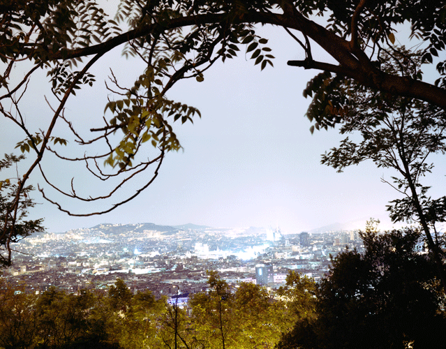 Barcelona (from the series 'Lux') Jane Deering Gallery Selected works by California artists Digital C-print on Fuji Crystal Archive Paper