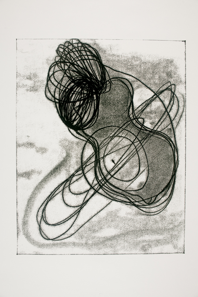 Untitled I Jane Deering Gallery Selected works by California artists Trace drawing on paper