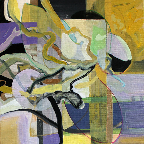 Nanno Nature Sea Grass Lunar Phase and Nano Nature Landscapes acrylic on canvas