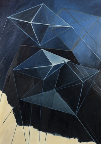String Theory JANET OLNEY 2011 oil on canvas