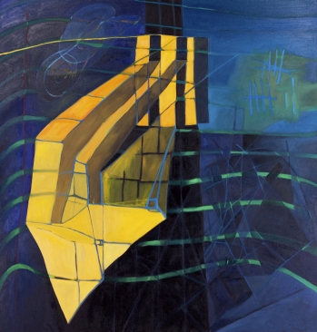 Time Woven JANET OLNEY 2011 oil on canvas