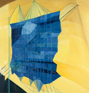 Particle JANET OLNEY 2012 oil on canvas
