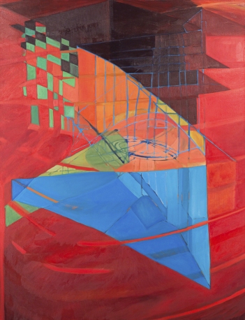 Blue Reprieve JANET OLNEY 2011 oil on canvas
