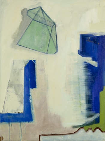 H+ Escaping JANET OLNEY 2012 oil on canvas