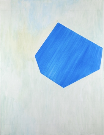 Blue Poly JANET OLNEY 2012 oil on canvas