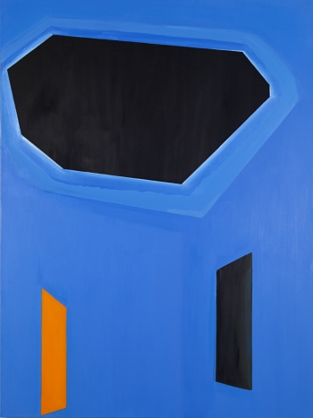Blue Rhapsody JANET OLNEY 2012 oil on canvas