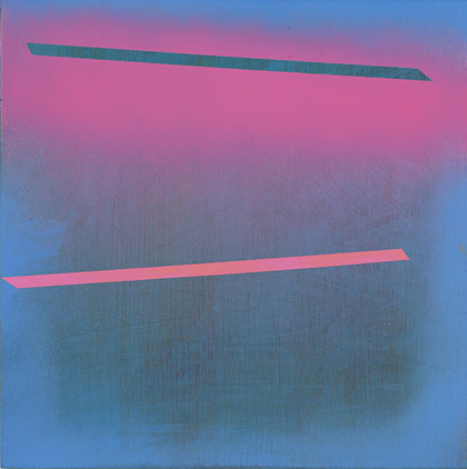 Slice JANET OLNEY 2013 mixed media on panel