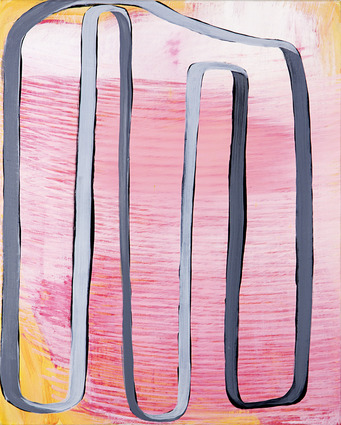 Looped JANET OLNEY 2013 oil and acrylic on canvas