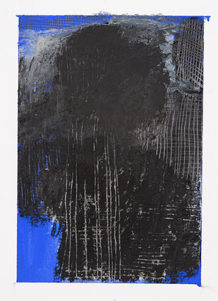 Linear Atmosphere II JANET OLNEY Works on Paper mixed media