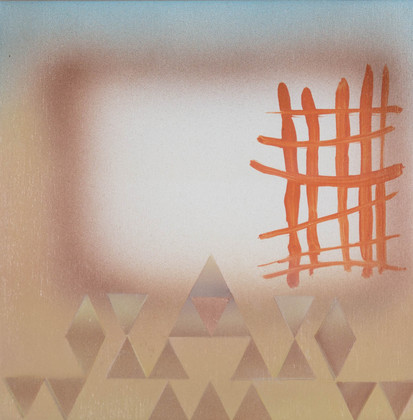 20 Square JANET OLNEY 2013 acrylic on panel