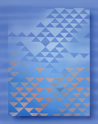 Disruption JANET OLNEY 2013 acrylic on panel