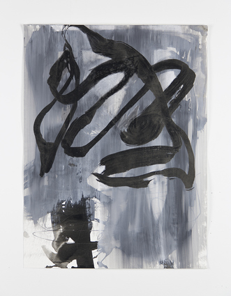 Peking Dialect JANET OLNEY Works on Paper ink and acrylic on paper