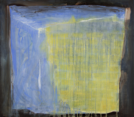 Watery Ice Hat JANET OLNEY 2013 oil on canvas