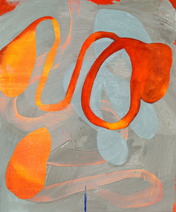 Roundabout JANET OLNEY 2014 oil on canvas