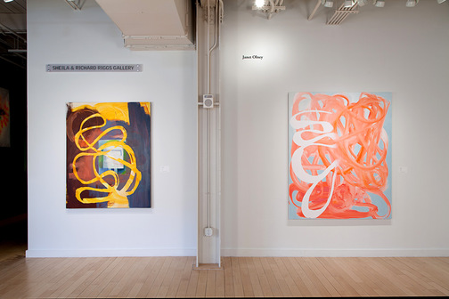 Installation - Riggs Gallery JANET OLNEY 2014