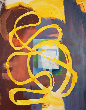 Eden I JANET OLNEY 2014 oil on canvas