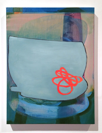 Aqueous JANET OLNEY 2014 oil on canvas