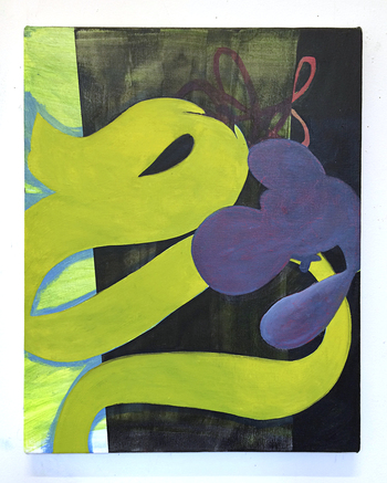 Untitled JANET OLNEY 2014 oil on canvas