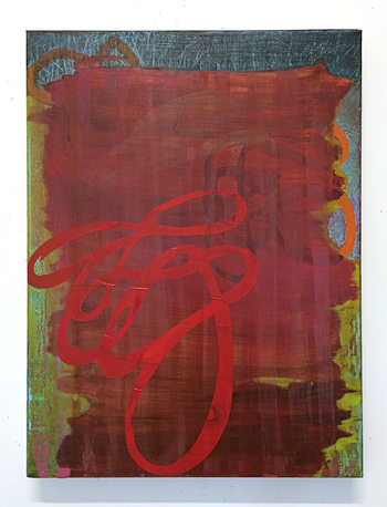 Red Eye JANET OLNEY 2014 oil on canvas