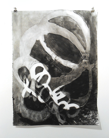 The Gravity of Water I JANET OLNEY Works on Paper mixed media on paper
