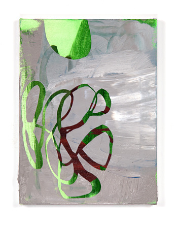 Celery JANET OLNEY 2014 oil and acrylic on canvas