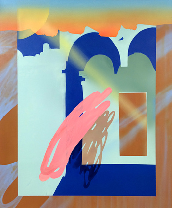 5 O'clock Passage JANET OLNEY 2015 oil and acrylic on canvas