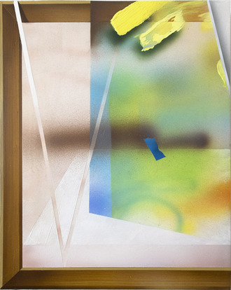 Prismatic JANET OLNEY 2016 acrylic on panel