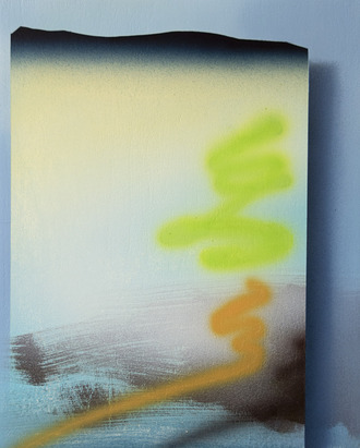 Edge of Finite JANET OLNEY 2016 acrylic on panel