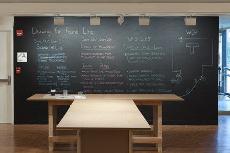 Jassie Rios + Renee Van Der Stelt Jassie Rios Drawing the Found Line Rosslyn, Virginia