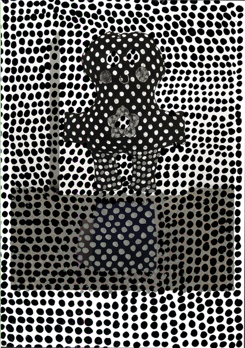 Morphology 101 POSTCARD DRAWINGS black and silver metallic Sharpie on postcard