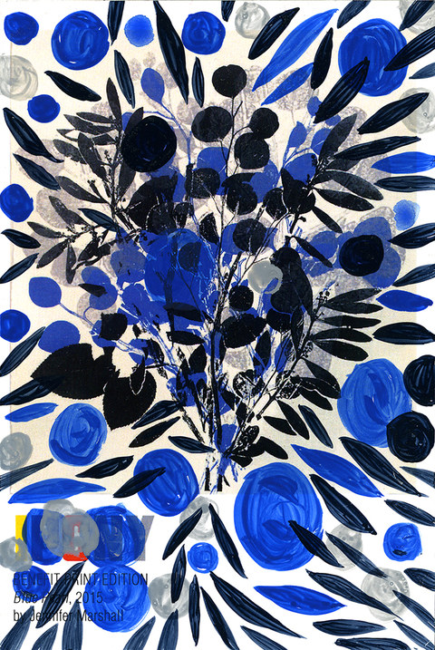 IPCNY Benefit POSTCARD DRAWINGS gouache on postcard