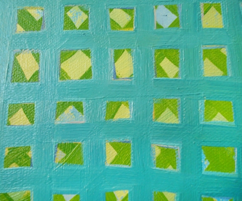 DETAIL, OASIS AFFORDABLE ART FAIR oil on canvas