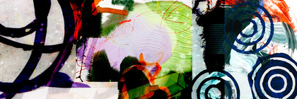 Jeff Alan West Triptych Series Digital / archival inkjet print on paper