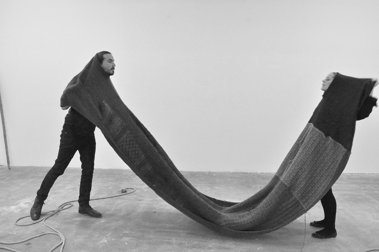 Agency Project Agency Project 30 black and white slides projected as a loop in the same room where the performance took place, various objects (performance ephemera).