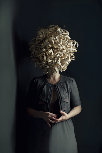 *or* JEN BANDINI head C-print mounted on aluminum