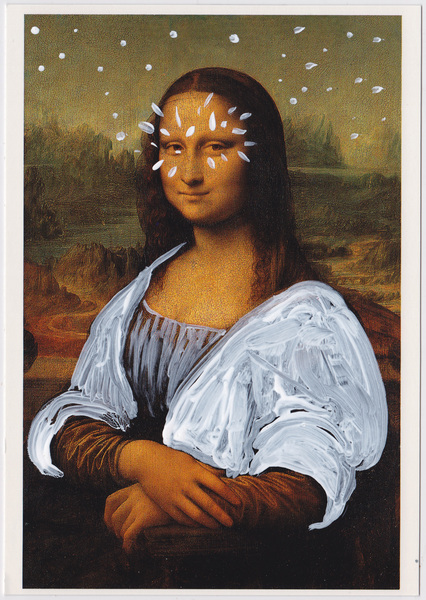 copy/rite two JEN BANDINI copy/rite flash on postcard