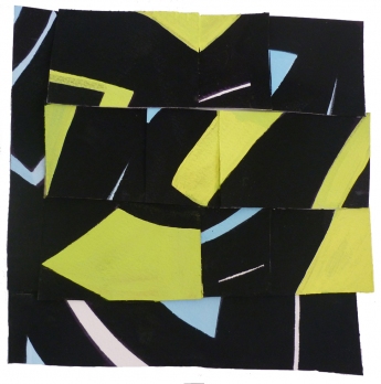 Untitled Works on Paper & Prints gouache on cut paper