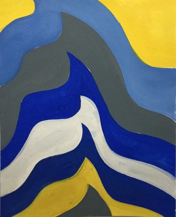 Untitled Works on Paper & Prints goauche on paper