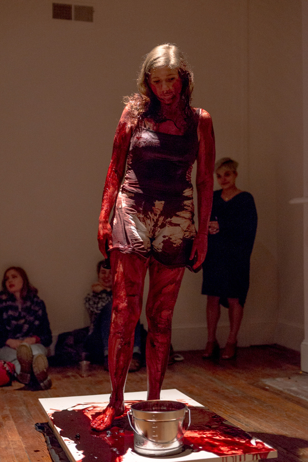 Blood Cube Jennifer Leigh Wright Song Feminist Artwork