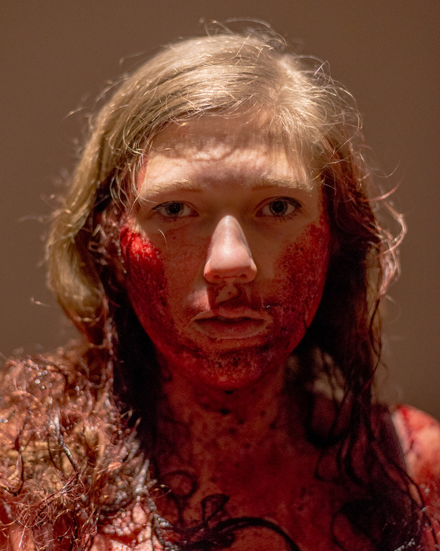 Blood Cube Jennifer Leigh Wright Song Feminist Artwork