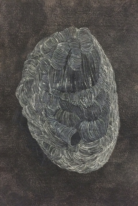 Lois p a p e r Ink . iron oxide . 300# handmade paper