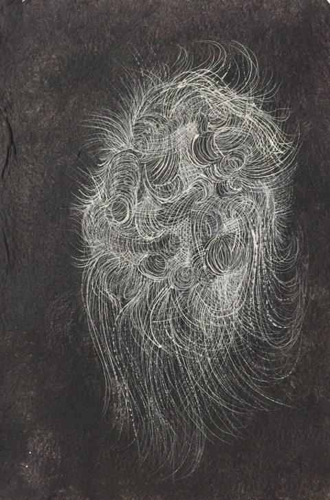 JoJo p a p e r Ink . iron oxide . 300# handmade paper