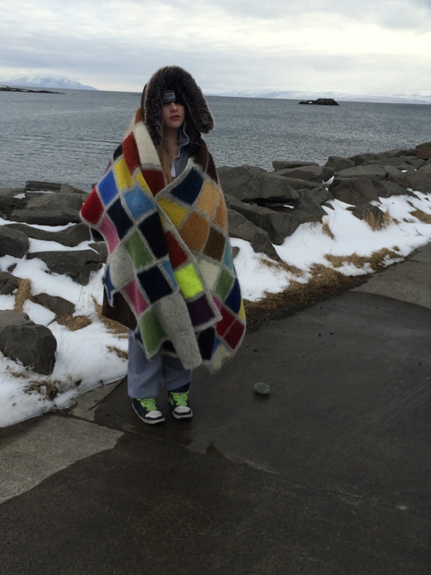 Development of Colour Ranges through the Ages 2015 Development of Color Ranges through the Ages Icelandic wool knit, felted + worn