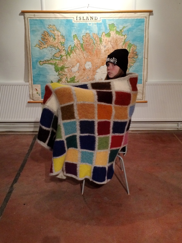 Development of Colour Ranges through the Ages 2015 Development of Color Ranges through the Ages Icelandic wool knit, felted + worn