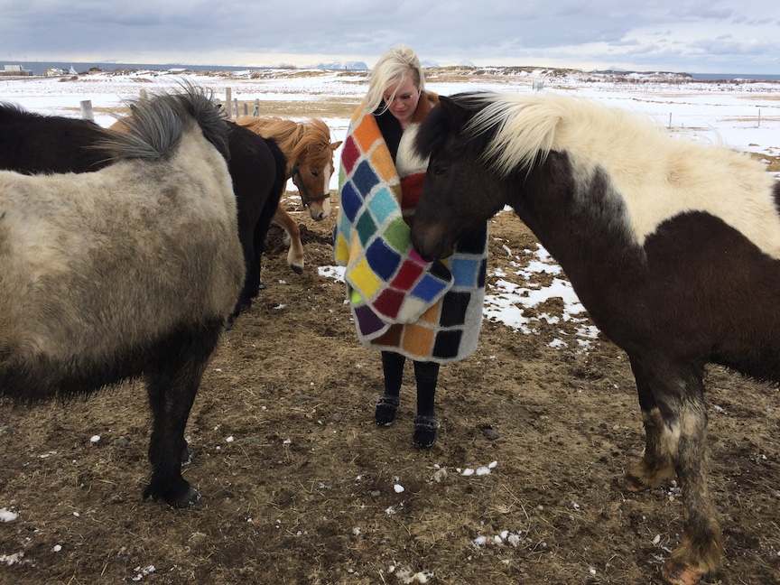 Development of Colour Ranges through the Ages 2015 Development of Color Ranges through the Ages Icelandic wool knit, felted + worn by Àslaug Ott (IS)