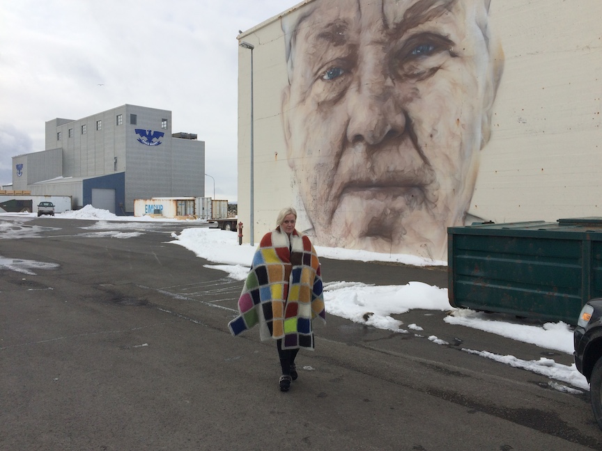 Development of Colour Ranges through the Ages 2015 Development of Color Ranges through the Ages Icelandic wool knit, felted + worn by Àslaug Ott (IS)