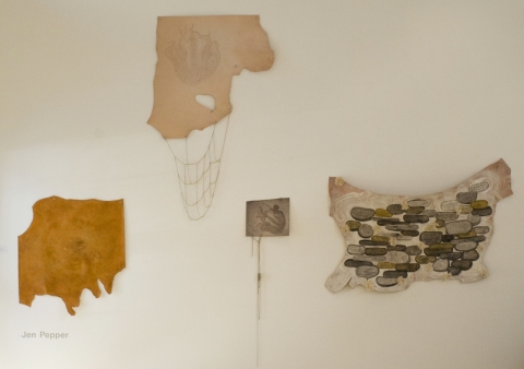 Installation Skins Sabbatical Returns exhibition